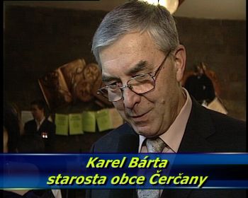 Obrázek z reportáže o zahájení oslav k 650 výročí Čerčan